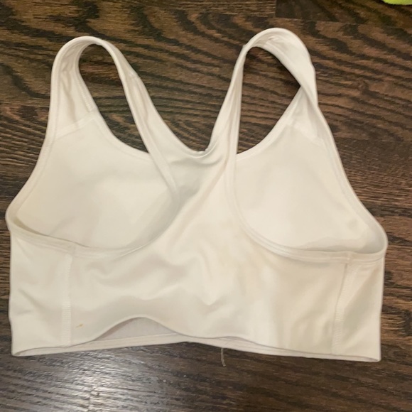 WHITE XS NIKE SPORTS BRA - Picture 2 of 3